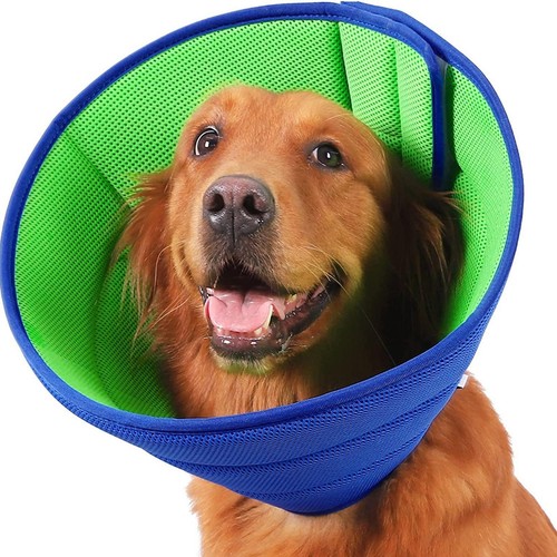 Dog cone collar breathable - dog,