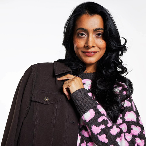 Qvc denim co - co., comfy