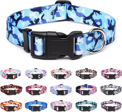 Adjustable nylon dog collar - adjustable,