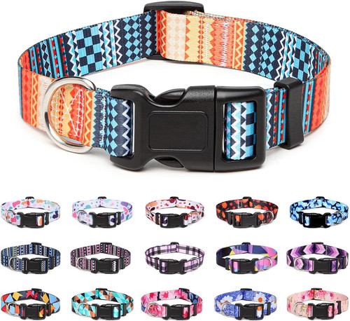 Adjustable nylon dog collar - dog,