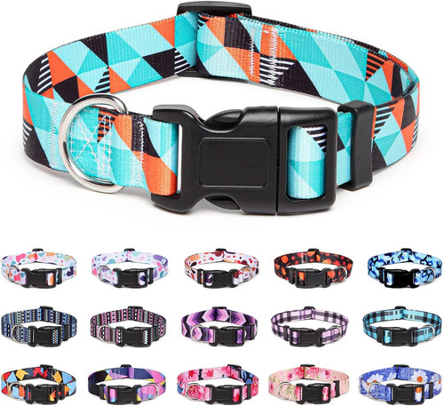 Adjustable nylon dog collar - nylon,