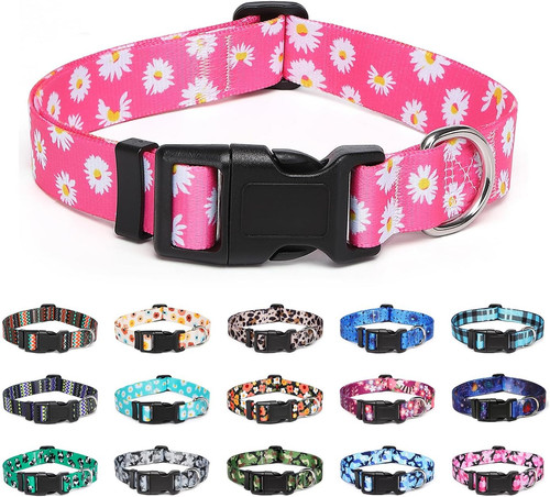 Adjustable dog collar with - adjustable,