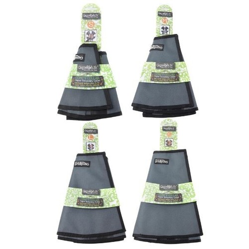 Protective dog collar green - collar,