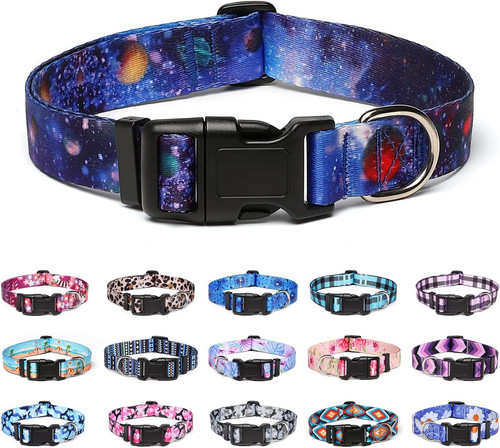 Adjustable nylon dog collar - adjustable,
