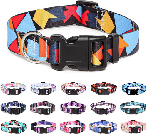Adjustable nylon dog collar - nylon,